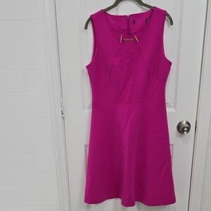 Ivanka Trump Pink Scuba Dress